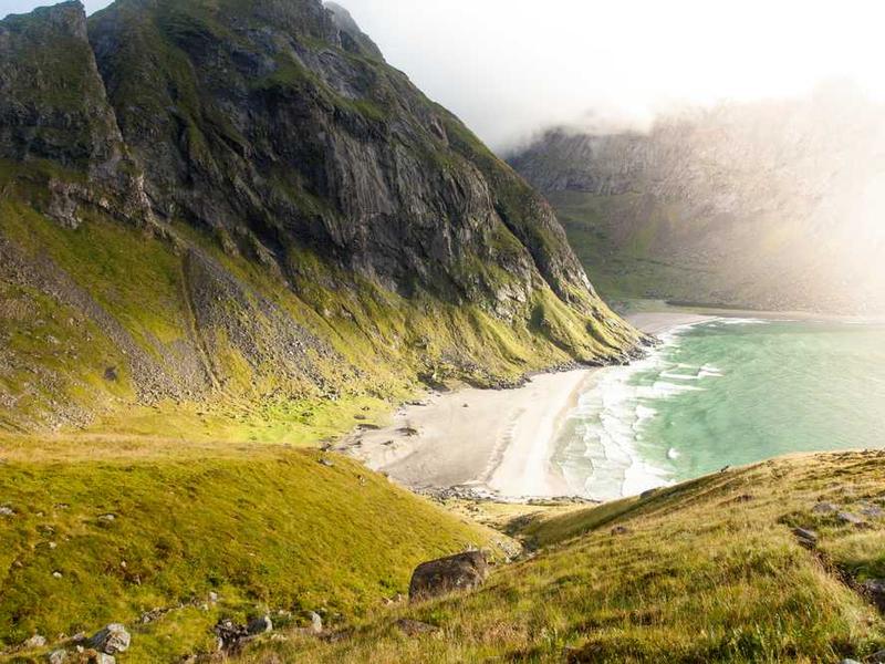 INSIDE, you might catch a bad cold if she did.